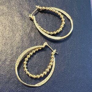 Gold Hoop Earrings